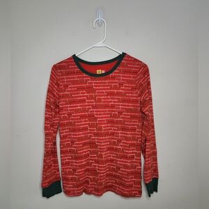 Target Lego Christmas Holiday Pajama Top Sz Small